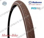 ВЕЛО ГУМА ВЪНШНА 42-622 V66 FLASH (RS) С КАНТ (кафява) РУБЕНА/МИТАС